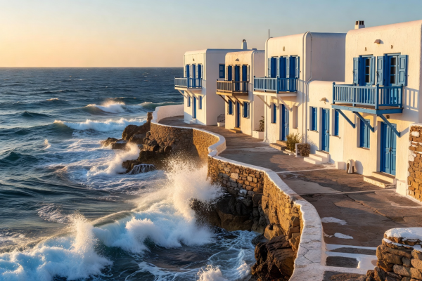 Mykonos Little Venice Wave Terrace