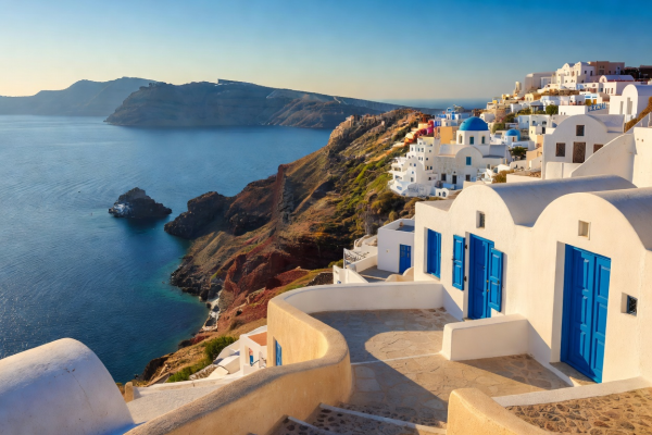 Santorini Caldera View Terrace